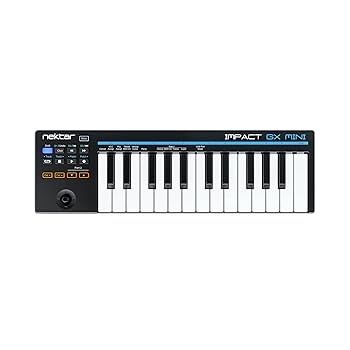 Amazon.com: Nektar Impact GX Mini USB MIDI Controller, 25
